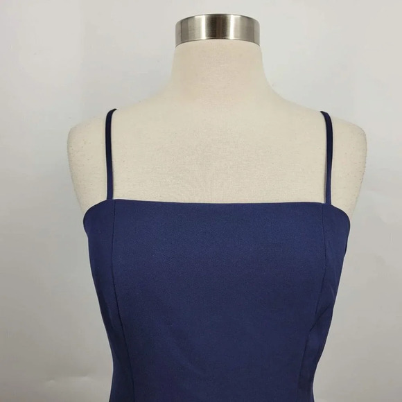 Bardot Carmelle Strapped Midi Dress in Navy Size NWT $119 - Picture 6 of 11